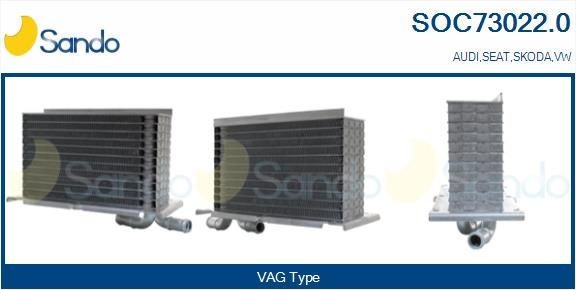 SANDO Radiatore olio motore SOC73022.0 SOC73022.0 Radiatore olio SKODA OCTAVIA SANDO costo