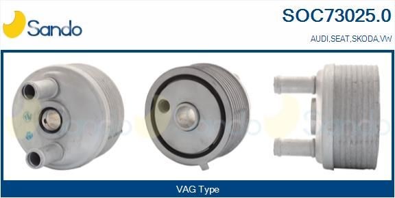 SANDO Radiatore olio motore SOC73025.0 SOC73025.0 costo Radiatore olio SKODA OCTAVIA SANDO