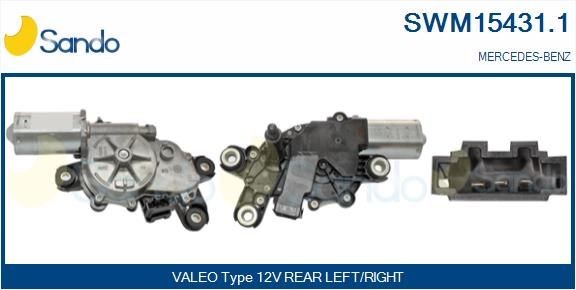 SANDO Motor stieračov SWM15431.1 SWM15431.1 Motorček stieračov MERCEDES-BENZ VIANO SANDO