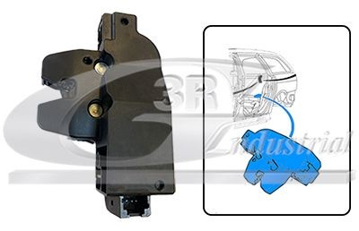 Deurslot 3RG 84247 3RG 84247 Slotenset PEUGEOT 206 2025