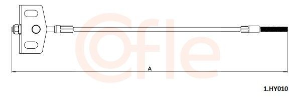 COFLE Tross, seisupidur 92.1.HY010 COFLE 92.1.HY010 Käsipidur Tucson Van / SUV (TLE) hind