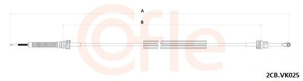 COFLE Seilzug, Schaltgetriebe 92.2CB.VK025 92.2CB.VK025 COFLE VW Passat B6 Variant Schaltseil kaufen