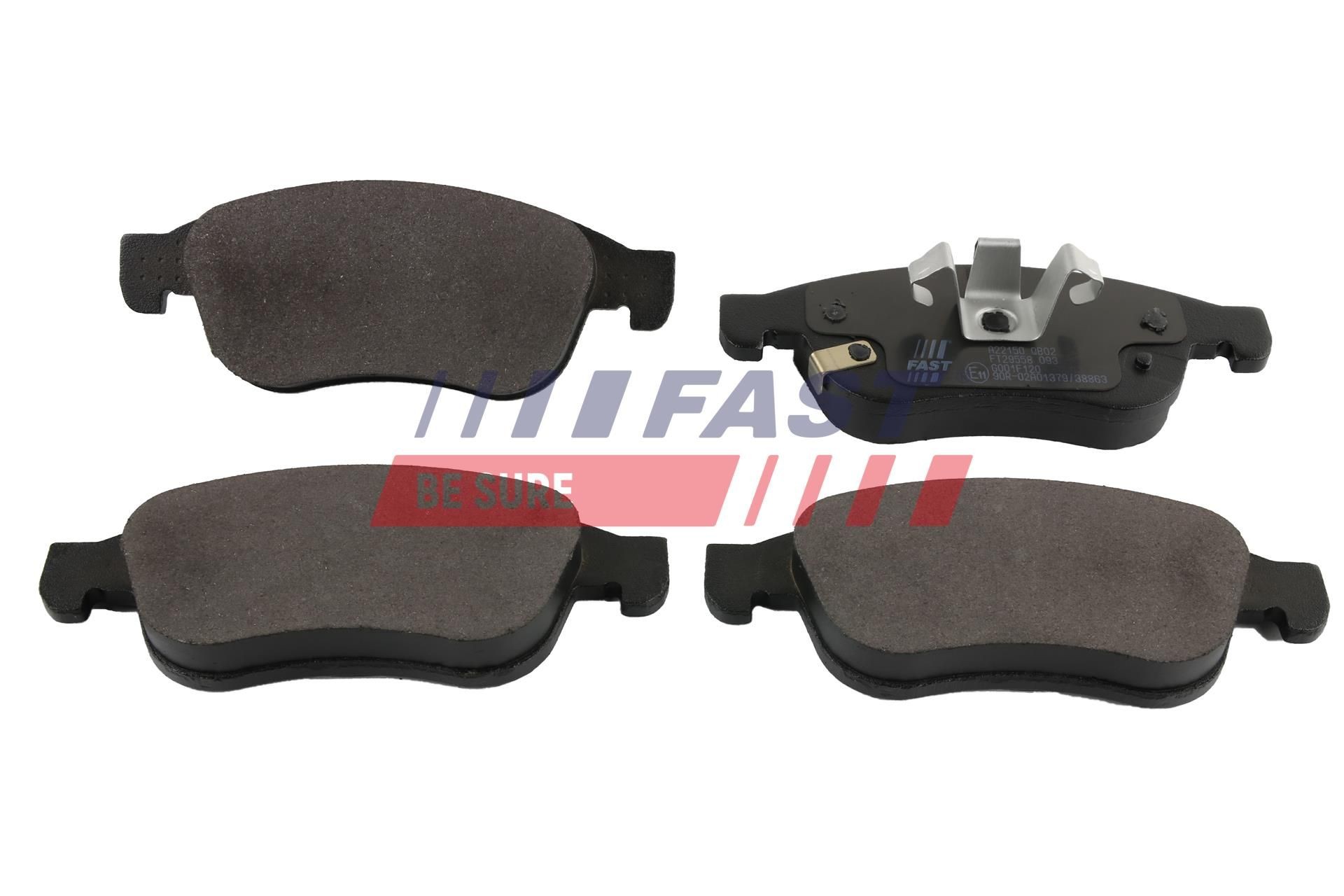 FAST Piduriklotsid FT29558 FT29558 Piduriklots FIAT PUNTO FAST