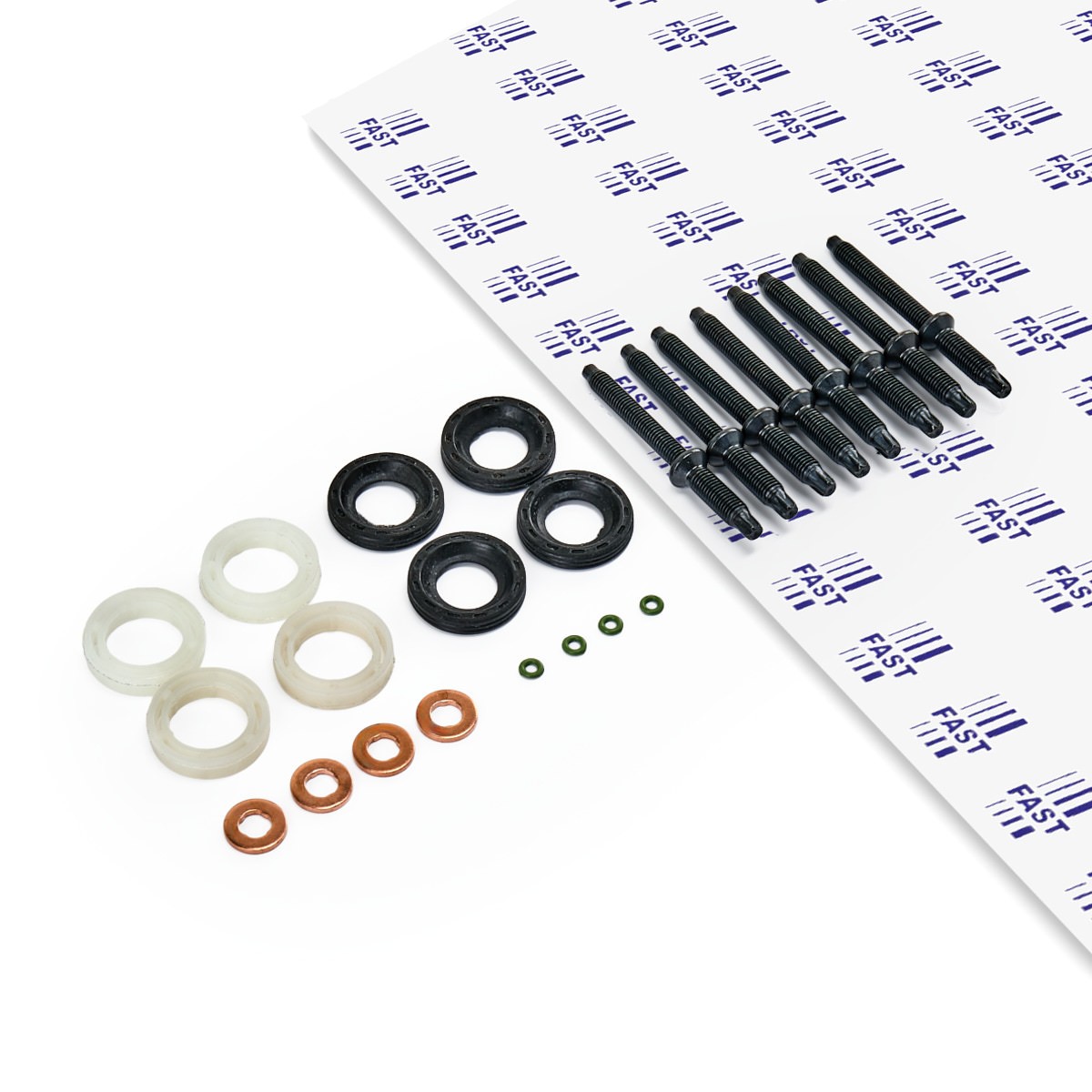 FAST Pakningssæt, indsprøjtningsdyse FT49653 FAST FT49653 Tætningsring indsprøjtningsventil VW Lupo 5Z1 billig