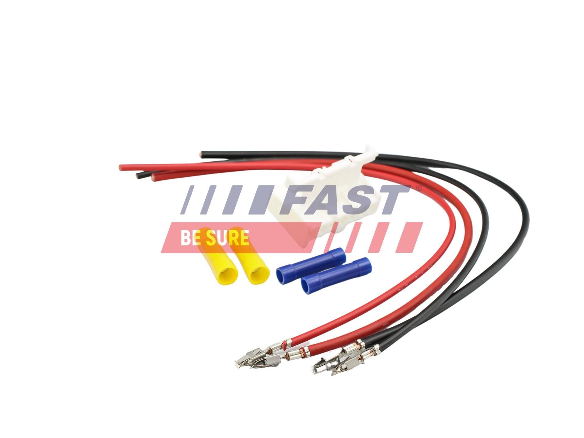FAST Kaapelinkorjaussarja, sisätilapuhaltimen rele FT76121 Doblo II Van / Farmari (263) lämmityslaitteen puhallin FAST FT76121