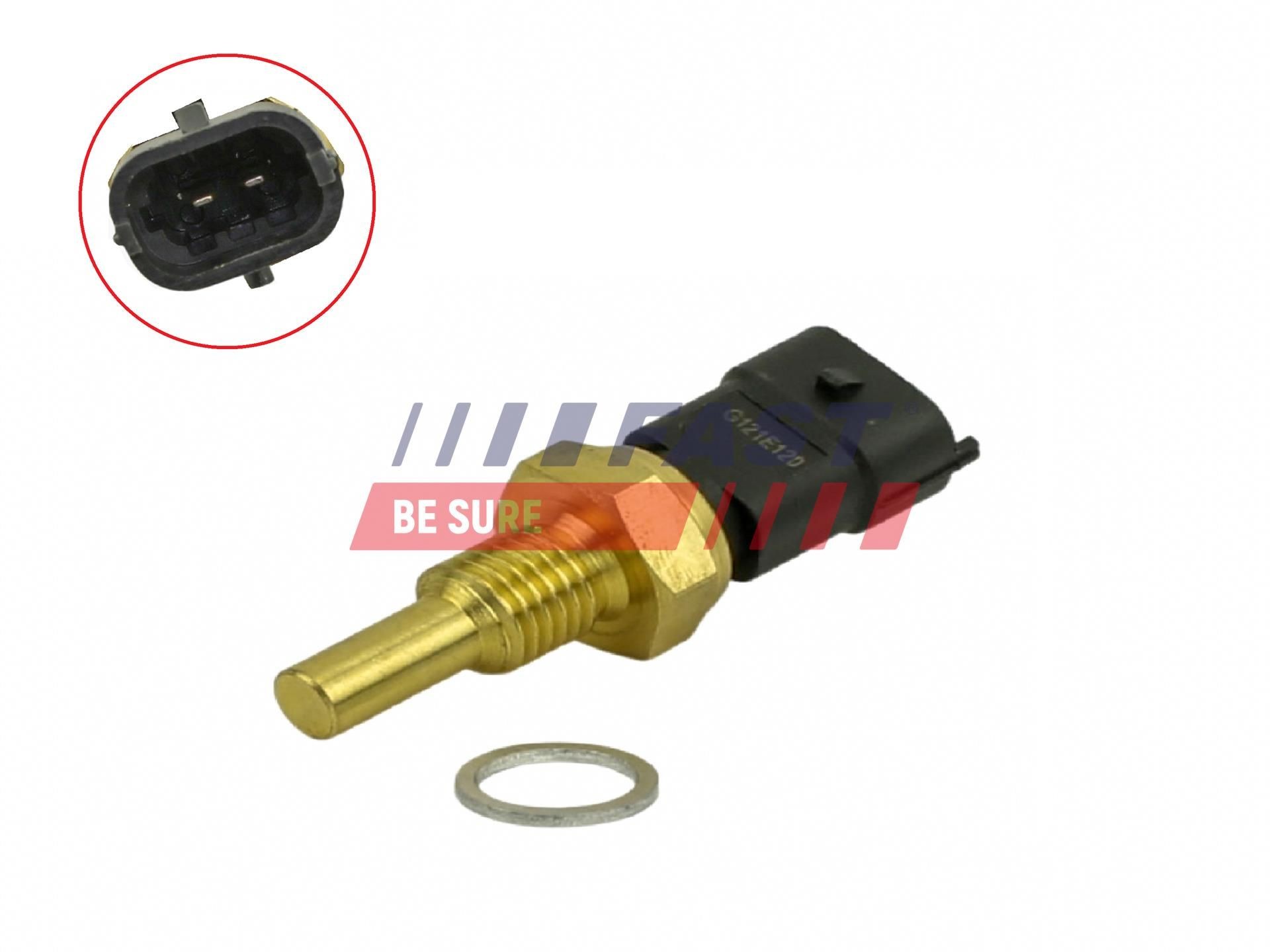 Sensor, kølevæsketemp. FAST FT80128 FAST FT80128 Temperaturføler Fiat SEDICI 2012