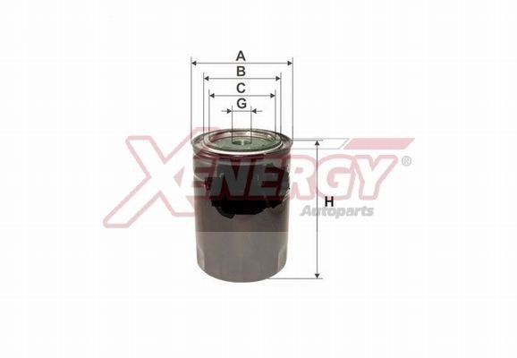 AP XENERGY Filtro de óleo X1510200 Filtro de óleo AP XENERGY Ford TOURNEO CONNECT X1510200