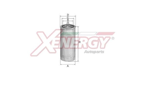 AP XENERGY Brændstof-filter X1537000 Brændstoffilter AP XENERGY PRIMASTAR X1537000 billig