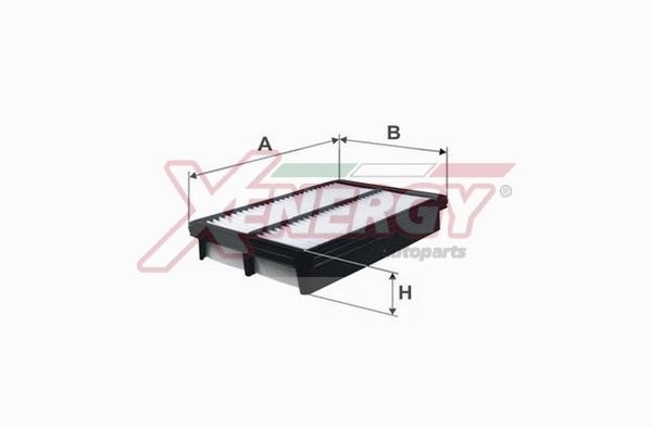 AP XENERGY Φίλτρο αέρα X1591829 X1591829 Φίλτρο αέρα HYUNDAI ELANTRA AP XENERGY