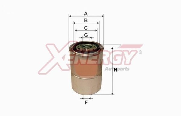 AP XENERGY Brandstoffilter X159853 AP XENERGY X159853 Brandstoffilters Mitsubishi Galant 6 Station Wagon prijs
