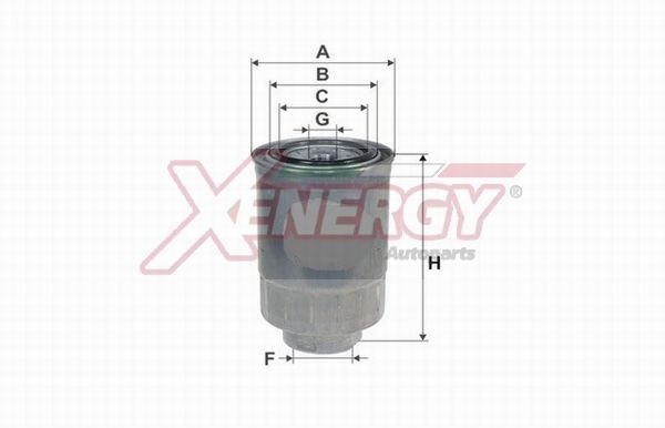 AP XENERGY Brændstof-filter X159855 Brændstoffilter AP XENERGY PRIMASTAR X159855 billig