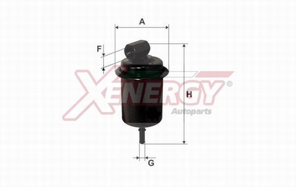 AP XENERGY Filtro carburante X1598763 X1598763 costo Filtro carburante AP XENERGY HYUNDAI ATOS