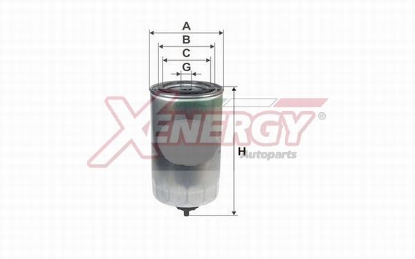 AP XENERGY Bränslefilter X1598791 AP XENERGY X1598791 Bränslefilter TurboCity 480 / 580 original