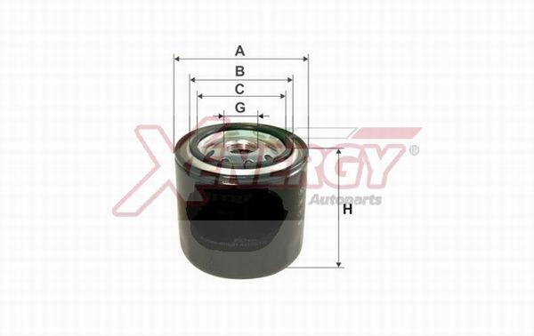AP XENERGY Φίλτρο καυσίμου X159944 X159944 Φίλτρο πετρελαίου NISSAN PICK UP AP XENERGY