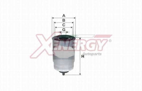 AP XENERGY Filtro carburante X159969 X159969 Filtro carburante AP XENERGY HYUNDAI ATOS costo