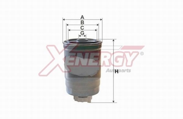 AP XENERGY Filtro carburante X159987 X159987 costo Filtro carburante MERCEDES-BENZ Classe V AP XENERGY