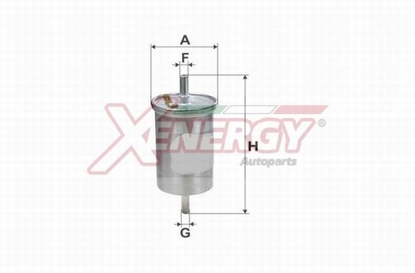 AP XENERGY Filtro carburante X159989 X159989 costo Filtro carburante MERCEDES-BENZ CLS AP XENERGY