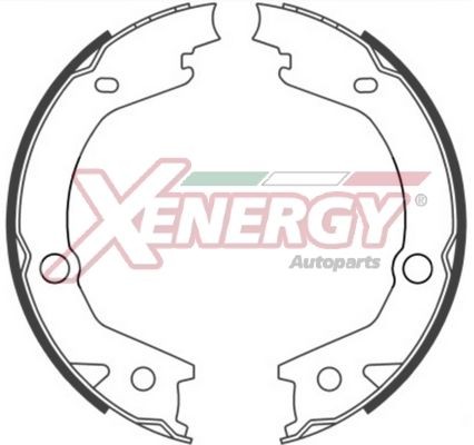 Remschoenset AP XENERGY X50411 AP XENERGY X50411: Remschoenen SsangYoung KYRON 2006