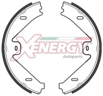 AP XENERGY Σετ σιαγόνων φρένων X50499 X50499 AP XENERGY Σετ φρένων ταμπουρόφρενα Dodge φθηνά