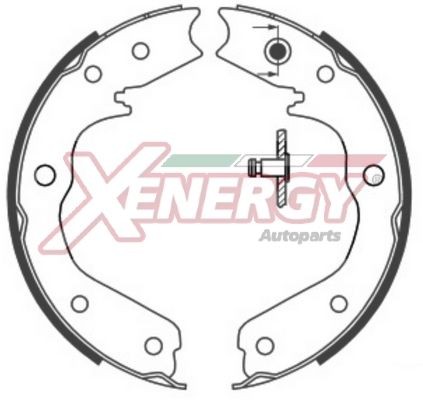 AP XENERGY Bromsbacksats X50534 DODGE trumbromsar AP XENERGY X50534