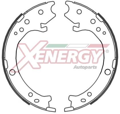 AP XENERGY Bremsebakkesæt X50541 X50541 AP XENERGY Tromlebremser Mercedes-Benz billig