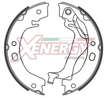 AP XENERGY Bromsbacksats X50545 DODGE trumbroms AP XENERGY X50545