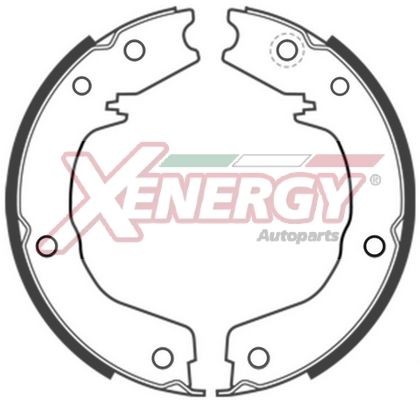 AP XENERGY Bromsbacksats X50552 X50552 AP XENERGY trumbromsar Honda CIVIC