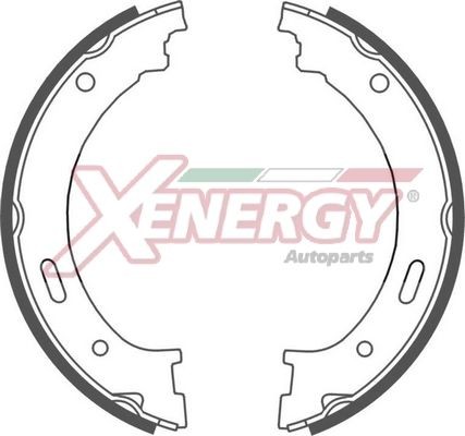 AP XENERGY Bromsbacksats X50613 X50613 AP XENERGY trumbroms Honda CIVIC