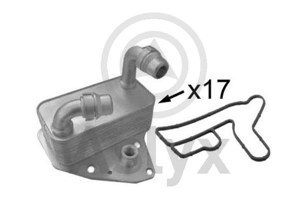 Aslyx Chladič motorového oleja AS-506928 Olejový chladič Aslyx VECTRA AS-506928 lacné