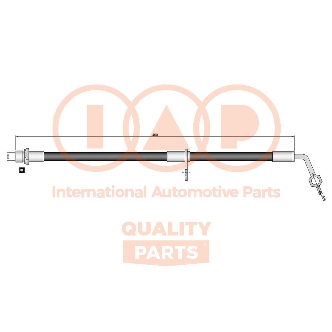 IAP QUALITY PARTS Bremsschlauch 708-17250 708-17250 IAP QUALITY PARTS Bremsschläuche Finder