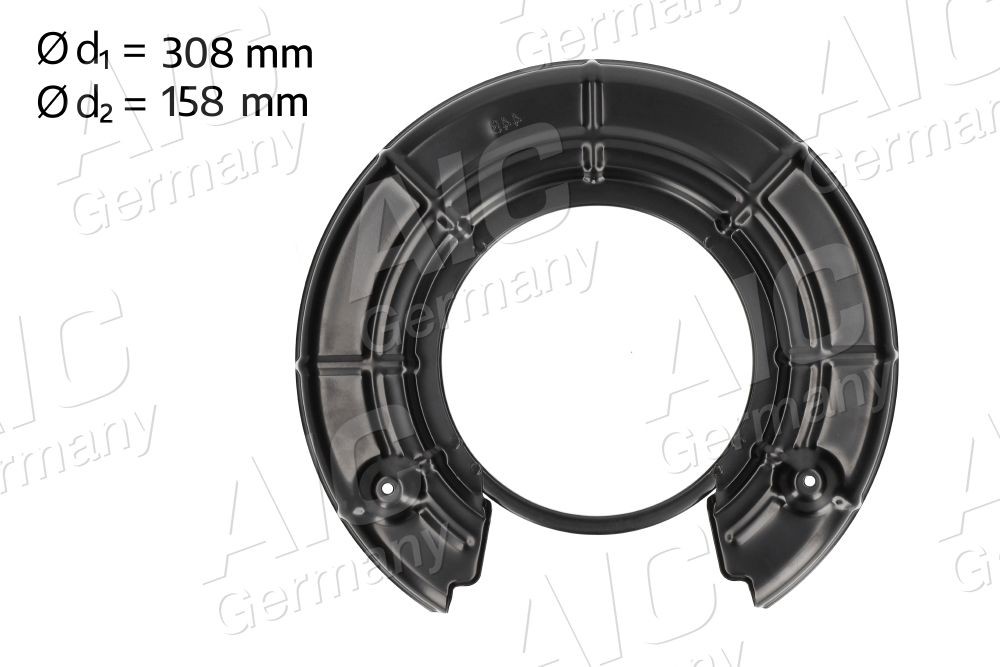 AIC Stænkskærm, bremseskive 71337 Stænkskærm bremseskive AIC Nissan NAVARA 71337