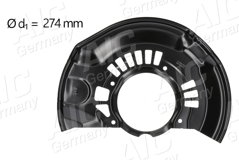 Bremseskjold AIC 71389 AIC 71389 Skvettbord TOYOTA PREVIA 2002