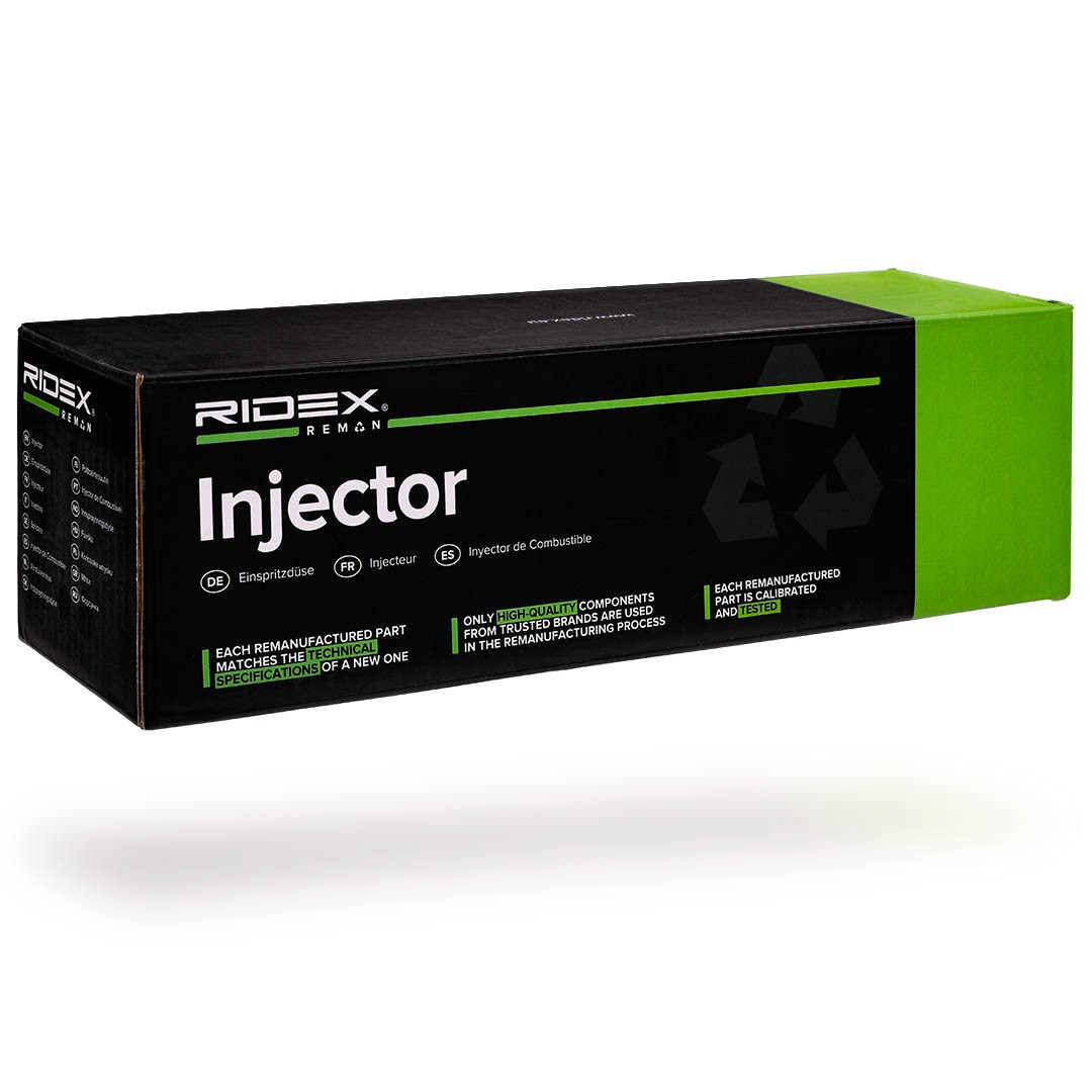 RIDEX REMAN Μπεκ ψεκασμού 3902I0236R Εγχυτήρας RIDEX REMAN Ford MONDEO 3902I0236R