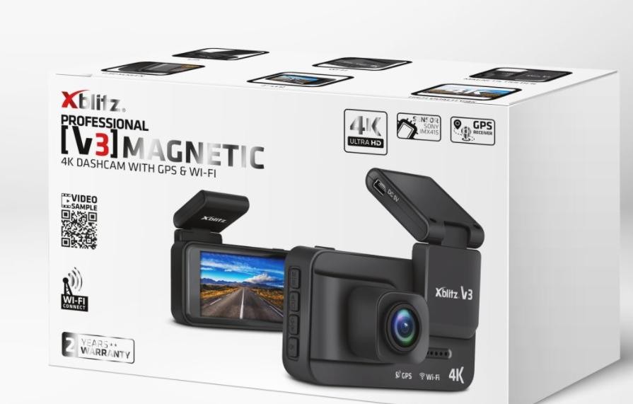XBLITZ V3 MAGNETIC 4K Dashcam XBLITZ V3 MAGNETIC 4K Dashcam