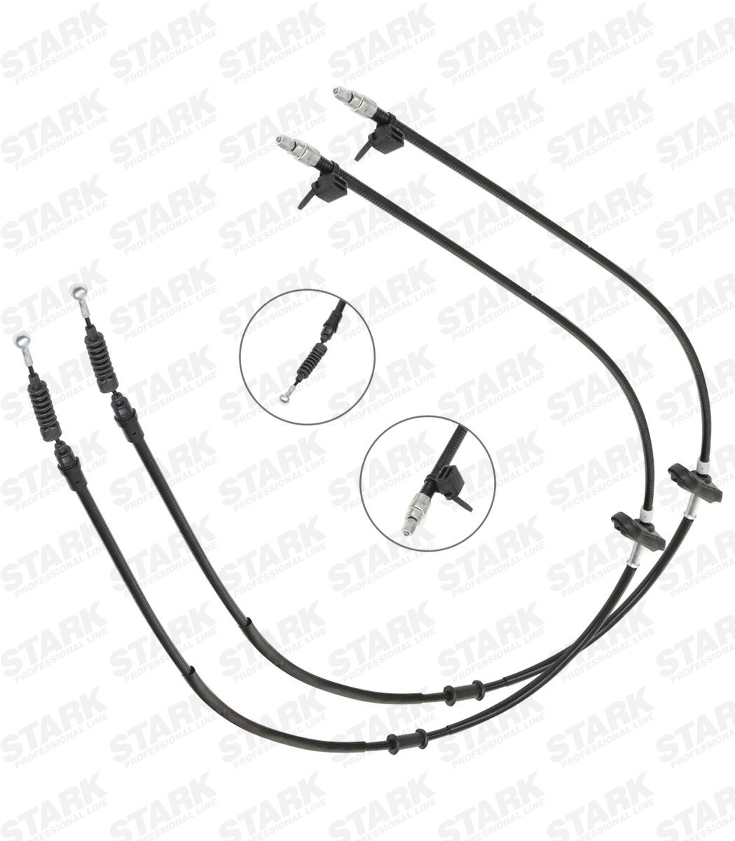 STARK Handbromsvajer SKCPB-1051708 SKCPB-1051708 STARK bromswire Opel COMBO