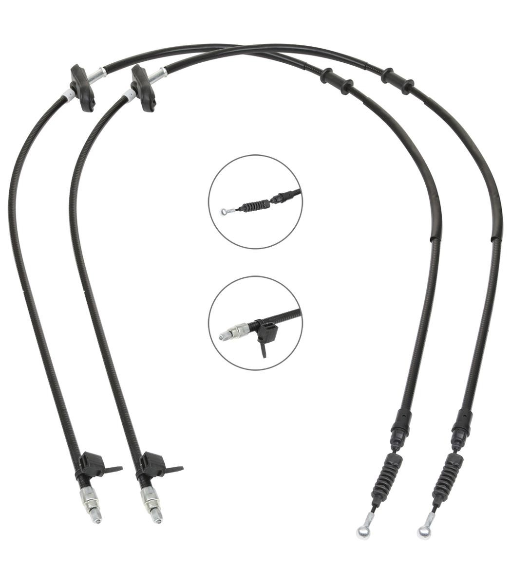 RIDEX Handbromsvajer 124C1707 124C1707 RIDEX handbromswire CHEVROLET LACETTI