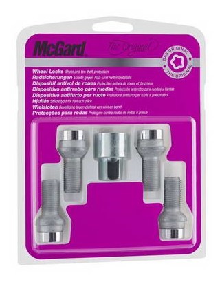 MCGARD Μπουλόνια ασφαλείας 28043SU MCGARD 28043SU γνήσια Μπουλόνια τροχών Wildcat / Rocky F75 κόστος