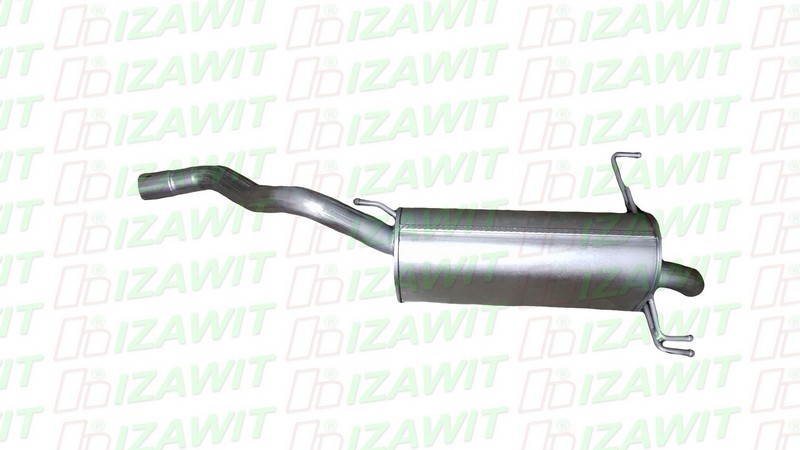 IZAWIT Koncový tlmič výfuku 14.143 Koncový tlmič výfuku IZAWIT Fiat 850 14.143