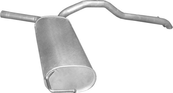 IZAWIT Rear silencer 21.231 IZAWIT 21.231 genuine Renault Trafic II Platform exhaust silencer price