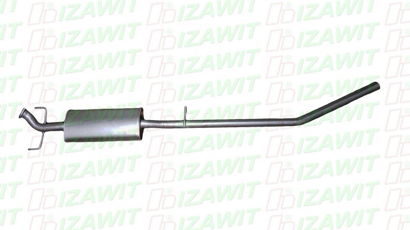 IZAWIT Silenziatore anteriore 21.286 IZAWIT 21.286 Risuonatore scarico Opel Astra G Sedan originale prezzo