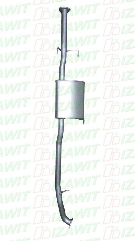 IZAWIT Uitlaat middendemper 21.293 Uitlaat middendemper ISUZU IZAWIT 21.293
