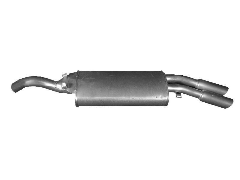 Rear silencer IZAWIT 23.050 IZAWIT 23.050 2006 VW CRAFTER exhaust silencer replacement