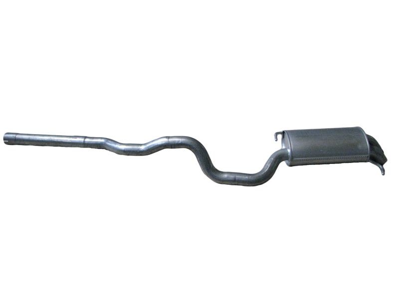 Rear silencer IZAWIT 23.135 IZAWIT 23.135 2015 VW MULTIVAN exhaust silencer replacement