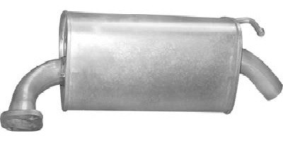 IZAWIT Rear silencer 29.020 29.020 IZAWIT rear silencer TESLA