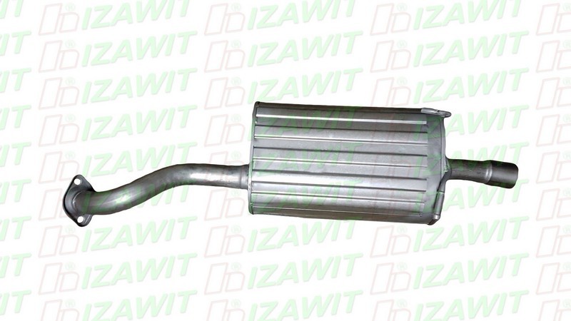 IZAWIT Bakre eksospotte 30.066 30.066 Sluttlyddemper JAGUAR XK IZAWIT