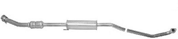 IZAWIT Silenziatore anteriore 35.028 IZAWIT 35.028 Silenziatore anteriore TOYOTA Avensis II Hatchback (T25) 1.6 VVT-i (ZZT250_) 110 CV 2003