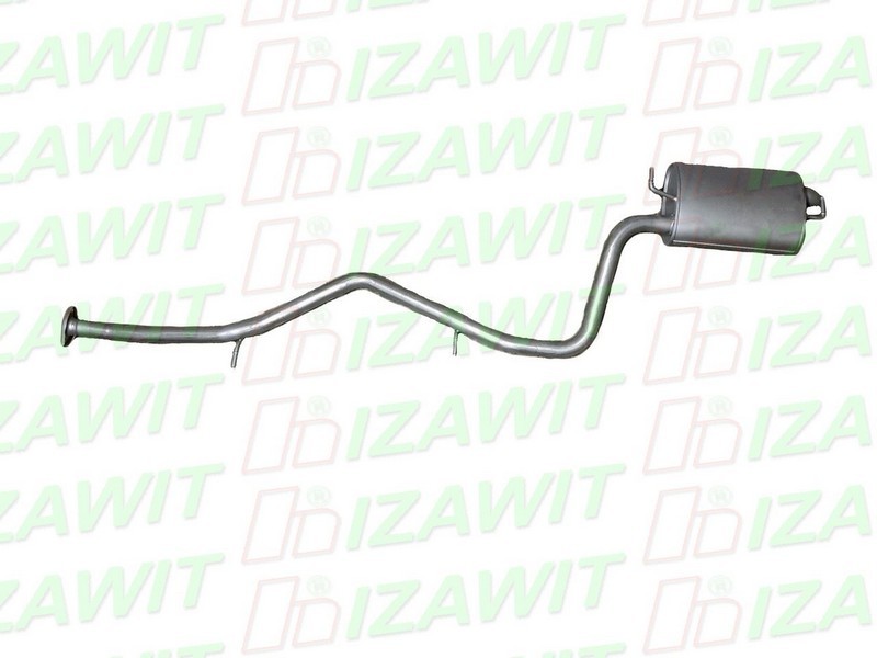 IZAWIT Πίσω σιλανσιέ 35.053 IZAWIT 35.053 Τελικό εξάτμισης Toyota Avensis T27 Combi σε χαμηλές τιμές
