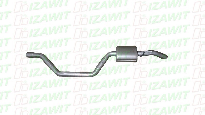 Izplūdes gāzu trokšņa slāpētājs (pēdējais) IZAWIT 47.008 IZAWIT 47.008 Izplūdes gāzu trokšņa slāpētājs SSANGYONG KORANDO 2018