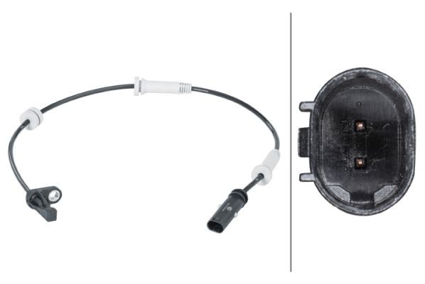HELLA Snímač počtu otáčok kolesa 6PU 012 679-891 Snímač ABS HELLA BMW Rad 2 6PU 012 679-891