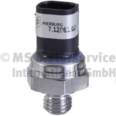 PIERBURG Differenzdrucksensor 7.12061.03.0 Abgasdrucksensor PIERBURG Audi A3 7.12061.03.0